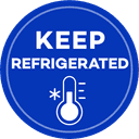 Keep refrigerated