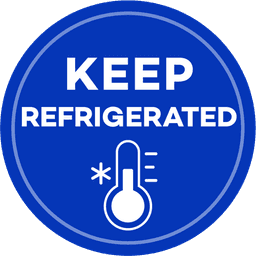 Keep refrigerated